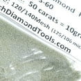 thumbnail image 4 of TechDiamondTools Diamond Powder from 325/400 to 50/60 mesh 10 Grams = 50carats. (120 grit 120/140 mesh), 4 of 5