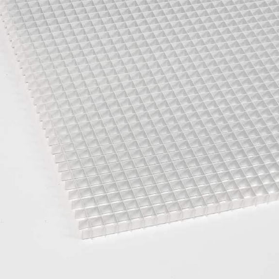 American Louver Return Air Grille,White,1/2" D,PK2 ALUMWHT2448-2PK