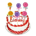 thumbnail image 4 of Selecciones de Cupcake Topper 5 Pedazos de Insertos a pastel Mixtos Accesorios de Bricolaje, 4 of 9