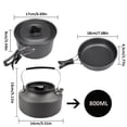 thumbnail image 3 of Set de cocina AiGear, kit de utensilios de cocina para acampar con bolsa de almacenamiento, 3 of 6