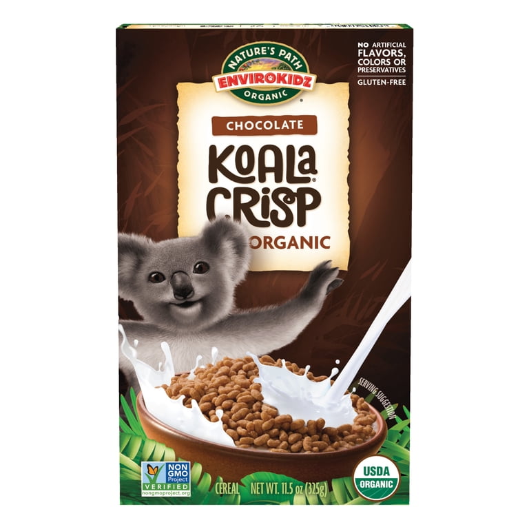 EnviroKidz Organic Chocolate Koala Crisp, Non-GMO, Gluten Free