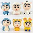 thumbnail image 3 of Máquina Gashapon Crayon Shin-chan figuras de la serie dibujos animados japoneses periféricos ropa de moda ingredientes Shin-chan modelo de muñeca adornos, 3 of 5