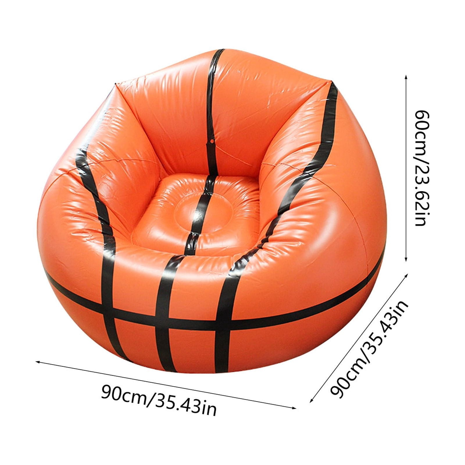 YiJuHui Outdoor Inflatable Sofa Chair Portable Air Couch for Camping, Beach, Picnics, Festivals - Quick Inflation, Comfortable, Durable PVC, Compact Travel Lounger