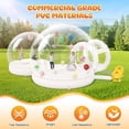 thumbnail image 5 of Jocisland 11.5ft & 8.2ft Bubble House with Balloons, PVC Bounce Bubble House with Two 750W Air Blowers for Party, Commercial Use, Wedding, 5 of 8