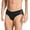 Black, variant on Men's Nike ESSA105 Vex Colorblock Swim Brief (Black 30 Waist)