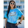 thumbnail image 2 of Sweat And Sacrifice Tie Dye Cyclone Women -Image by Shutterstock, Female x-Large, 2 of 4