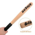 thumbnail image 3 of Handheld Baseball Bat Practical Wooden Baseball Bat Stylish Wood Stick for Baseball Sports Bat, 3 of 6