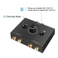 thumbnail image 3 of Matsuzay Divisor de altavoz de teléfono móvil con Control de botón de interruptor de Audio L/R bidireccional Sistemas de cine en casa, 3 of 6