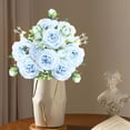 thumbnail image 5 of Tyidzon Artificial Flowers Vintage Faux Rose Bouquet Fake Flower for Vase Silk Floral Arrangements for Table Centerpiece Wedding Decoration Indoor Home Decor, 5 of 7