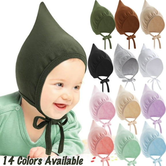 Dalrosia Baby Newborn Hospital Hats Earflap Caps Beanies Bonnets for Baby Girls Boys Infants Toddlers