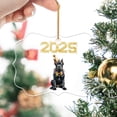 thumbnail image 2 of Happy New Year Cane Corso Welcome 2025 Balloon Firework Party Acrylic Benelux Ornament Italian Mastiff Dog Lover Gifts Idea Home Tree Decor - 01014, 2 of 4