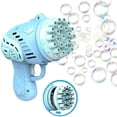 thumbnail image 4 of Pistola de burbujas eléctrica automática para niños, jabón, cohete, máquina de burbujas, juguete portátil para fiesta al aire libre, soplador de luz LED, juguetes, regalos para niños, 4 of 4