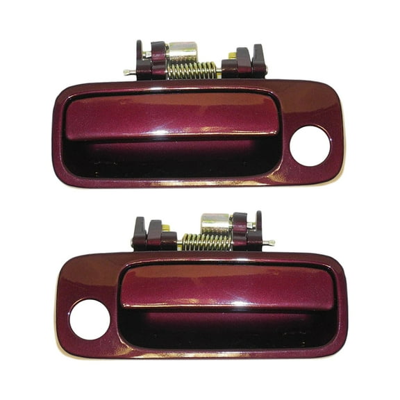 Brand NEW For 1997-2001 Toyota Camry Ruby Red 3L3 Outside Door Handle Front Left and Right 97 98 99 00 01