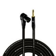 thumbnail image 1 of Columber Cable Right Angle XLR Male to 1/4" TS Male Pro Microphone Connector, 1 of 7
