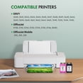 thumbnail image 2 of Cartucho de tinta BKBKC 62XL de repuesto para HP Envy 5540 5549, 2 of 7