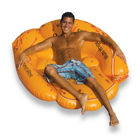 Swimline Vinyl Baseball Glove Pool Float, Orange