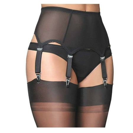 

Tangnade Lingerie Seduction For Women Gauze Of Plus Size Appeal Underwear Can Be Adjusted Buckle Anti-skid Garter C L