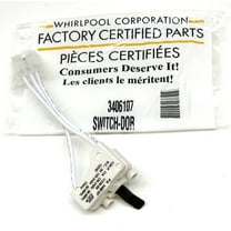 WP3406107 Genuine OEM Whirlpool Kenmore Dryer Door Switch AP6008561 3406107