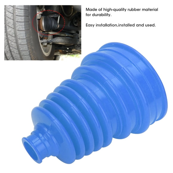 Ccdes CV Axle Dust Cover,CV Boot Kit,Universal Silicone CV Axle Boot Dust Cover Ball Head Constant Speed Round Clamp Kit