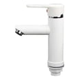 thumbnail image 2 of Llave Mezcladora De Lavabo Monomando Grifo Baño Blanco Lujo Aquaway Ottawa, 2 of 3