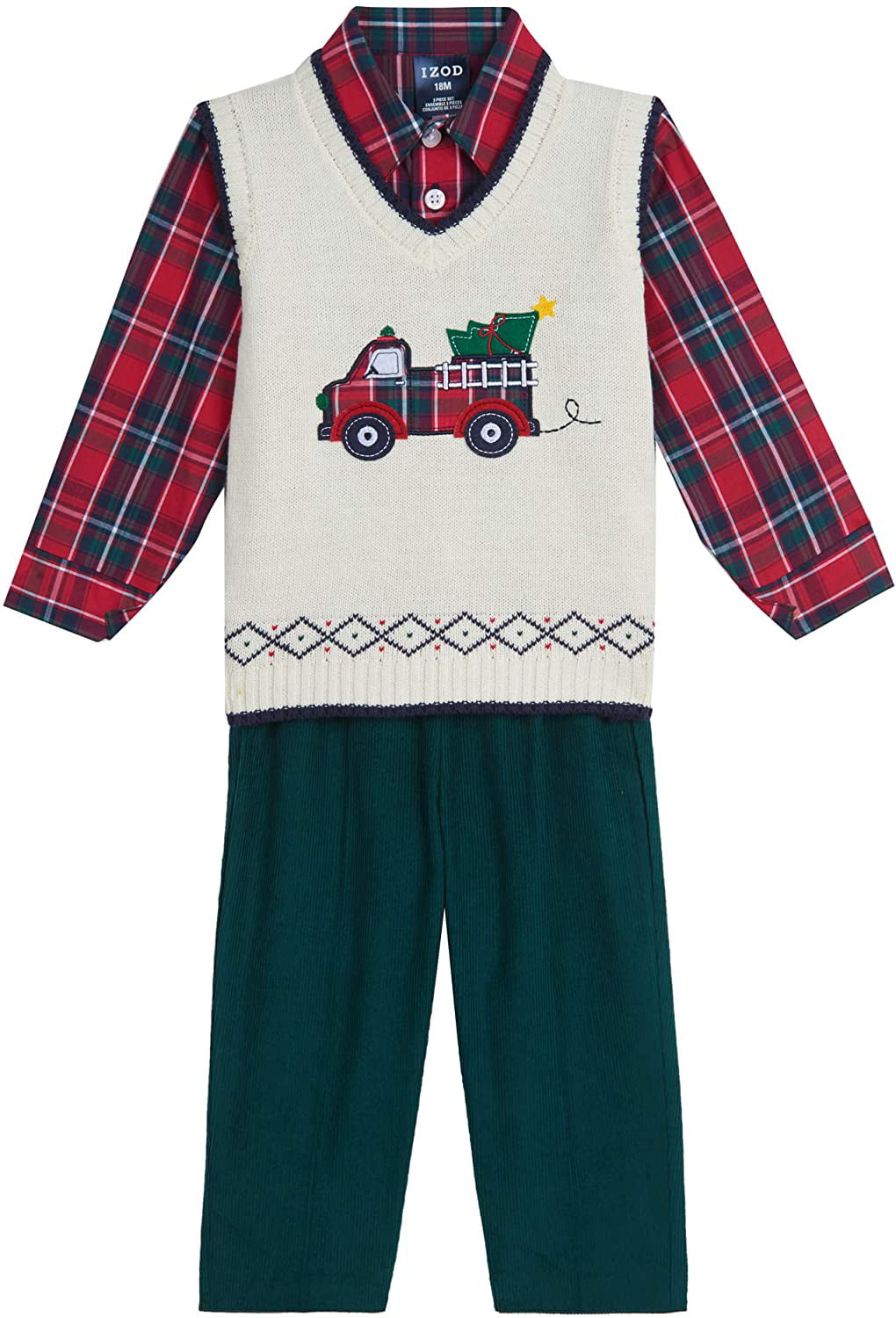 TFW Dresswear Little Boys Sweater Vest Set
