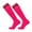 Rose Red, variant on sunsanly 1 Pair Knee High Striped Football Socks Anti-slip Moisture Wicking Stretch Kids Youth Athletic Sports Soccer Compression Cushion High Tube Stockings