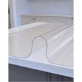 thumbnail image 2 of Byson Clear Dining Table Protector – PVC Table Cover Protector for Dining Room Table, Waterproof Vinyl Plastic Cover – Transparent, Thick, Easy Clean – 48 x 48 in, 1.5mm Thickness, 2 of 8