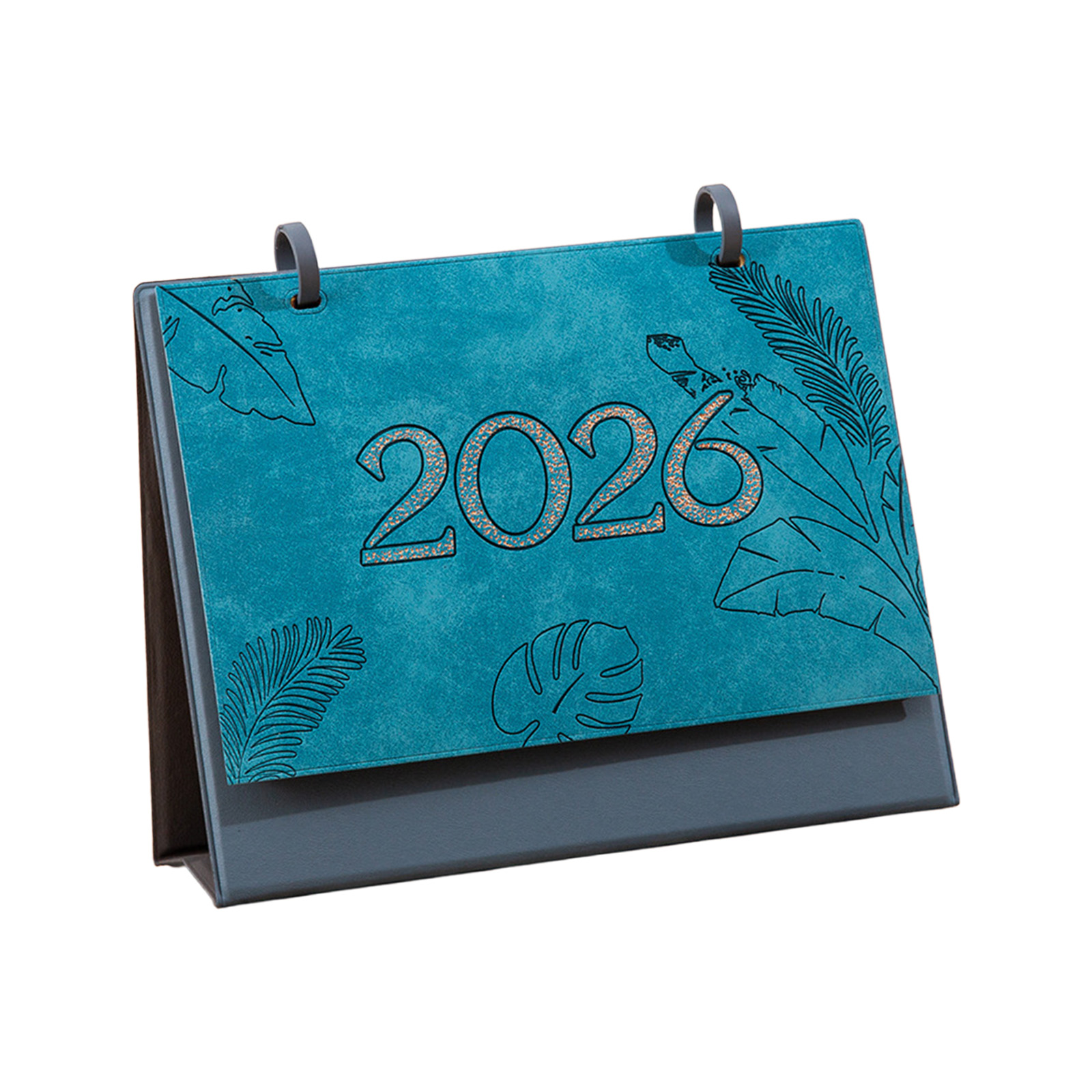Desk Calendar, 2026 Desk Calendar Planner Double Coil Binding Calendar Standing Flipped Small Desktop Organizers Decors