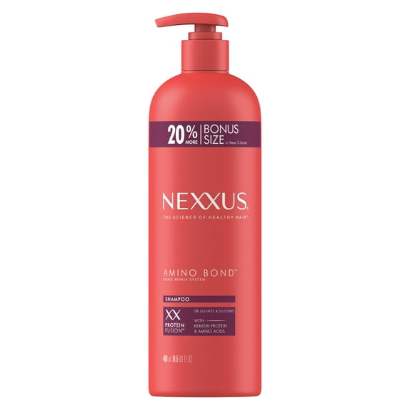 Nexxus Amino Bond Shampoo with Keratin Protein & Amino Acids, 16.5 oz