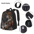 thumbnail image 3 of Easygdp Leopard On Tree Branch Mochila para Niños y Niñas con Set de Caja de Almuerzo y Estuche para Lápices 3 en 1, Mochila Escolar Estampada para Adolescentes, 3 of 7