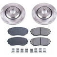 thumbnail image 3 of PowerStop Front Stock Replacement Brake Pad and Rotor Kit Fits: MAZDA Select Models KOE7690, 3 of 8