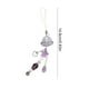 thumbnail image 3 of Colgante de Campanilla de Viento con Forma de Estrella de Mar Morada Liuli, Ideal para Bolso o Llavero | Material: Plástico | 14,8 X 3 X 3 Cm | Ligero | Adorno Juvenil para Vestidos, 3 of 6