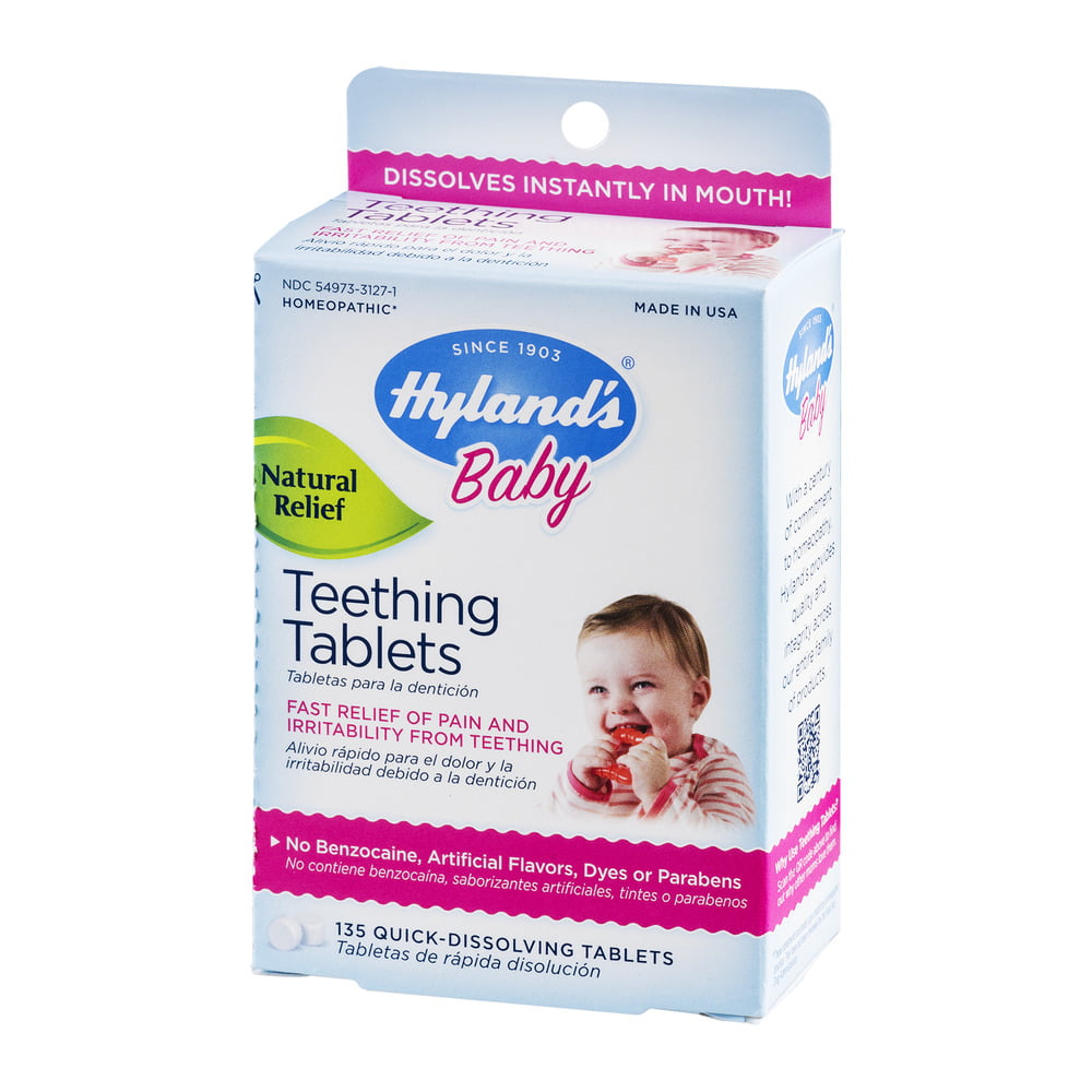 Baby Teething Tablets, Safe and Natural 