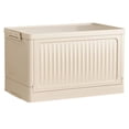 thumbnail image 2 of 2X Caja de Almacenamiento Plegable de Gran Capacidad con Polea - Organizador de Plástico Apilable con Tapa, Contenedor Portátil para el Hogar, 2 of 5