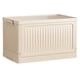 thumbnail image 2 of 2X Caja de Almacenamiento Plegable de Gran Capacidad con Polea - Organizador de Plástico Apilable con Tapa, Contenedor Portátil para el Hogar, 2 of 5