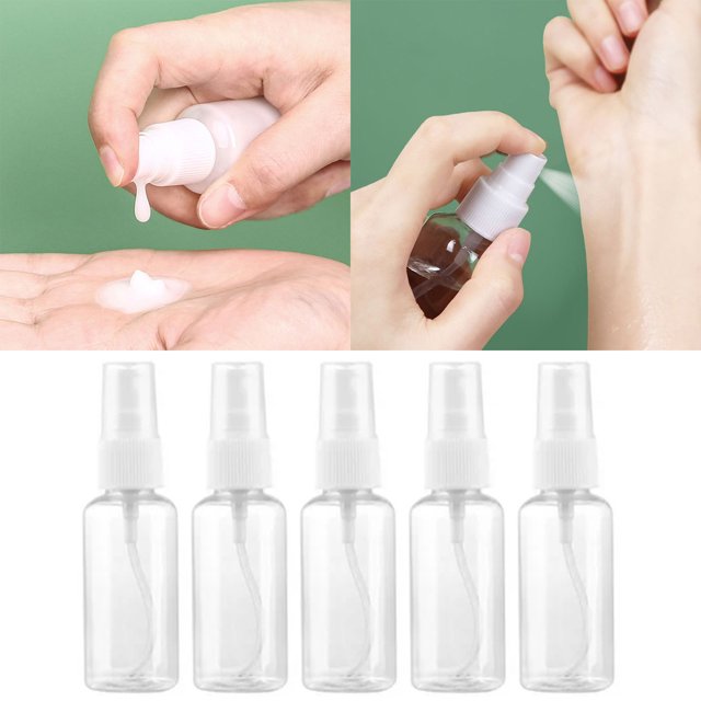Boreal Craft 5 Pieces 30ml Spray Bottle Small Container Water Rack Home User Outer Space Spray Bottle Squeezable Bottles Water Bottles Rack Packages 6 Bottles Spherical Bottles Vented Baby Bottles