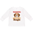 thumbnail image 3 of Inktastic Beagle Dog Gifts Protected By Boys or Girls Long Sleeve Toddler T-Shirt, 3 of 5
