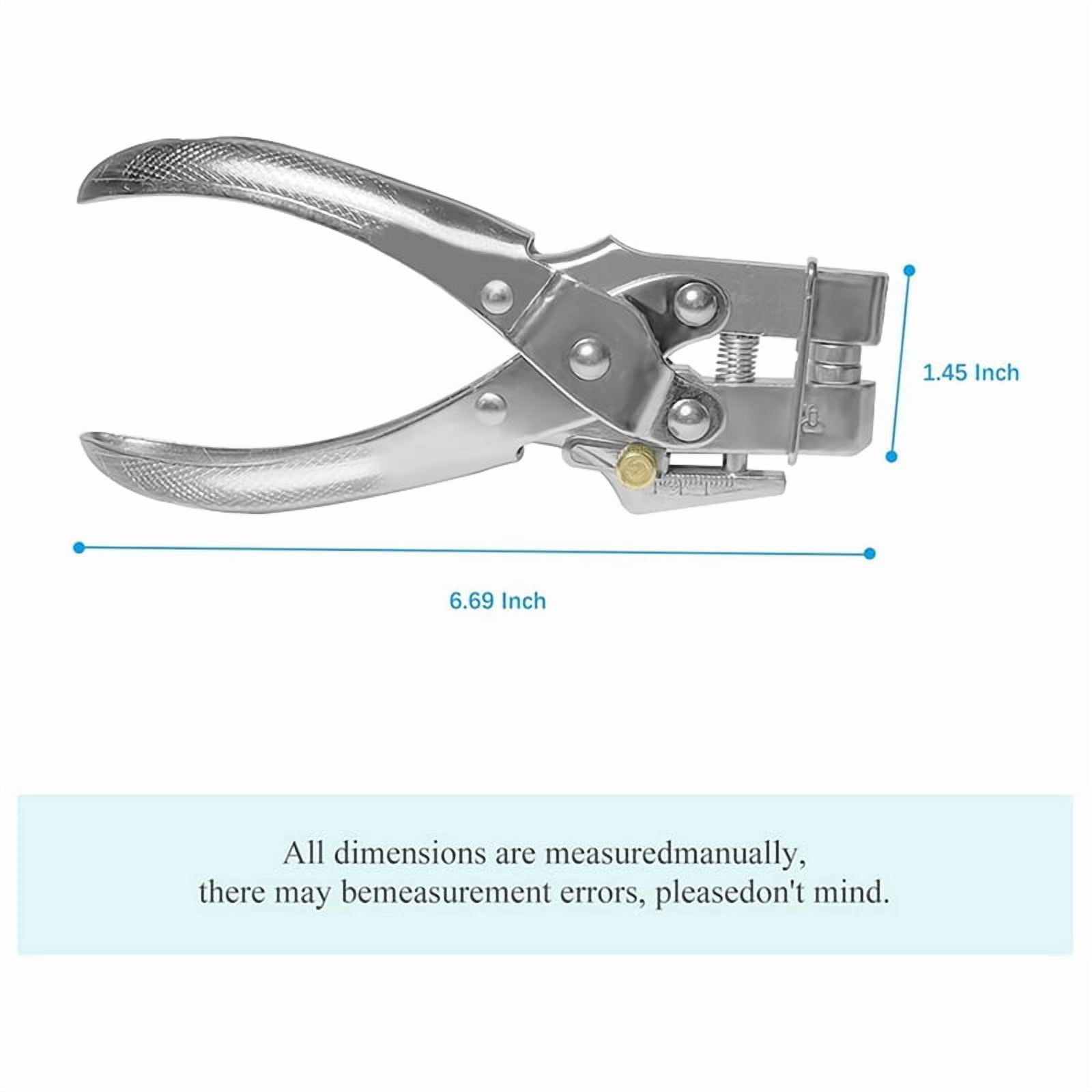 Metal Grommets 3/16 Inch 300Pcs with Eyelet Hole Punch Pliers for Fabric, Leather, Belts, Canvas