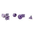 thumbnail image 3 of 7 Uds. De cristales curativos de chakras, patrones geométricos, piedra semipreciosa, adorno decorativo de cristales de energía positiva, color morado, 3 of 5