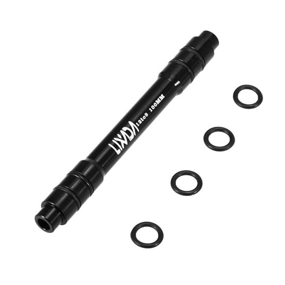 Lixada Adaptateur QR 12 mm vers 9 mm pour Moyeu d'Axe Traversant de Vélo de Montagne, Dégagement Rapide, Adaptateur de Moyeu de Roue avant de Bicyclette 100 mm