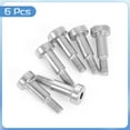 thumbnail image 3 of Uxcell 6 Pack 304 Stainless Steel Shoulder Bolt 5mm Shoulder Dia 10mm Shoulder Length M4 Thread Hex Socket Shoulder Bolts for Textile Hydraulic Injection Molding Machinery Industries, 3 of 7