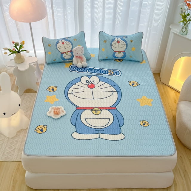 Sanrio Summer Kuromi Hello Kitty Bed Sheet Soft Kawaii Cinnamoroll My