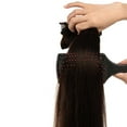 thumbnail image 5 of MY-LADY Extra Thick Clip in 100% Remy Human Hair Extension Double Weft Full Head Natural Hairpiece 110-170g #04 Medium Brown 16inch, 5 of 10