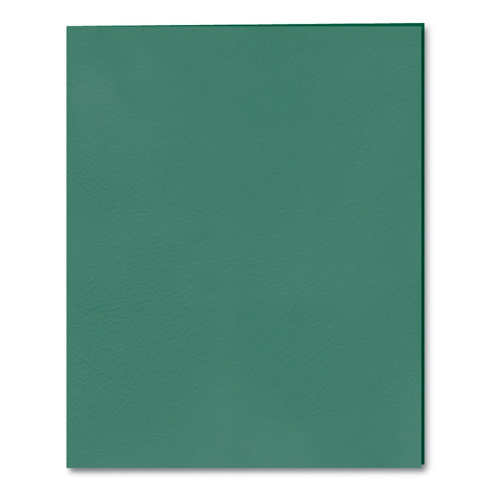 PAPER PKT FOLDER 11.75"x9.5" GREEN 25/BOX