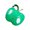 Green, variant on Versatile Alloy Fruit Brooch Sturdy Peep Proof Top Pin For Daily Wear Slip Proof Clothing Fastener Fashion Accessory