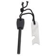 thumbnail image 1 of Portable Magnesium Flint Rod Fire Starter with Scraper - Outdoor Camping Survival Tool, 1 of 14