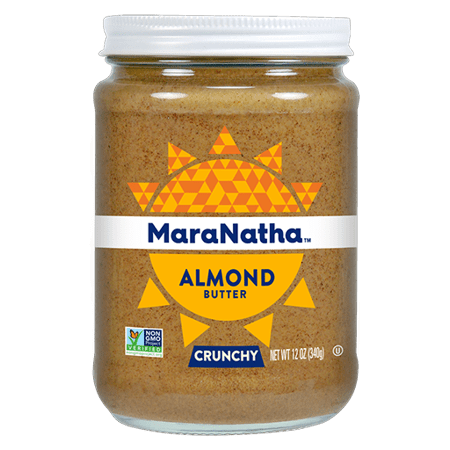 (2 Pack) MaraNatha No Stir Almond Butter, Crunchy, 12 (Almond Butter Best Price)