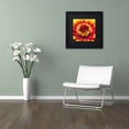 thumbnail image 4 of Trademark Fine Art "Floral Mass Coronal Ejection" Canvas Art by Kurt Shaffer, Black Matte, Black Frame, 4 of 5