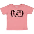 thumbnail image 3 of Inktastic Nicu Warrior with Arrow and Baby Footprints Boys or Girls Baby T-Shirt, 3 of 5