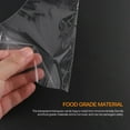 thumbnail image 5 of 100pcs Clear Cone Treat Bags Cellophane Candy Bags with Gold Twist Ties for Popcorn Cookie Sweet DIY Gift Flower Party Favors White White, 5 of 9